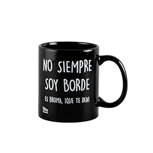 Miss MIserable – taza de café con mensaje No siempre soy borde