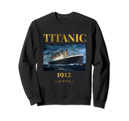 Titanic 1912 Voilier Bateau de croisière Sweatshirt Cover
