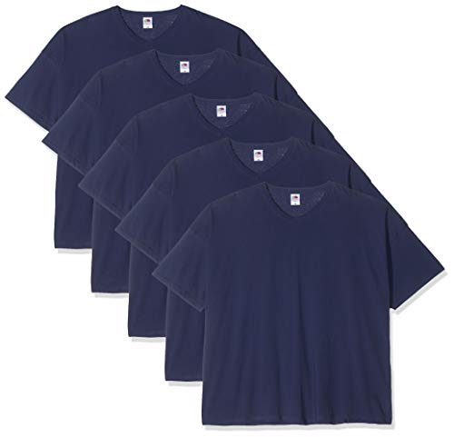 T-shirt Homme Fruit of the Loom Original V-neck 100% coton léger