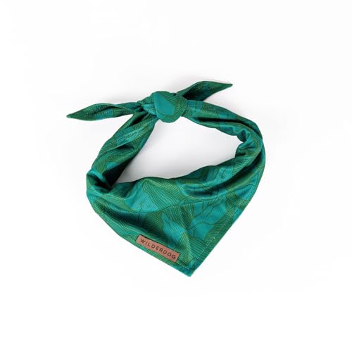 Image of Wilderdog Dog Bandana with Lightweight Quick Drying Poly-Blend Mesh Material in Juniper