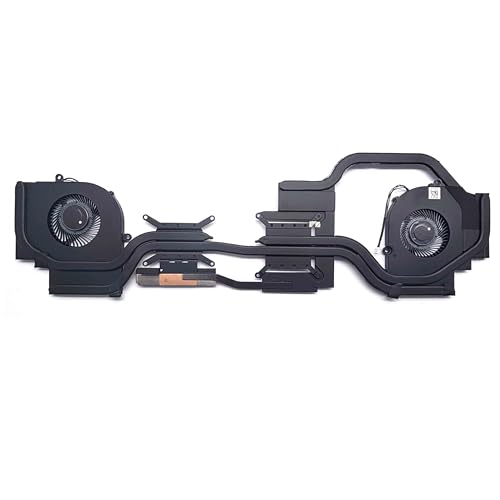 Dissipateur thermique thermique et ventilateur CPU GPU pour MSI MS-17R1
