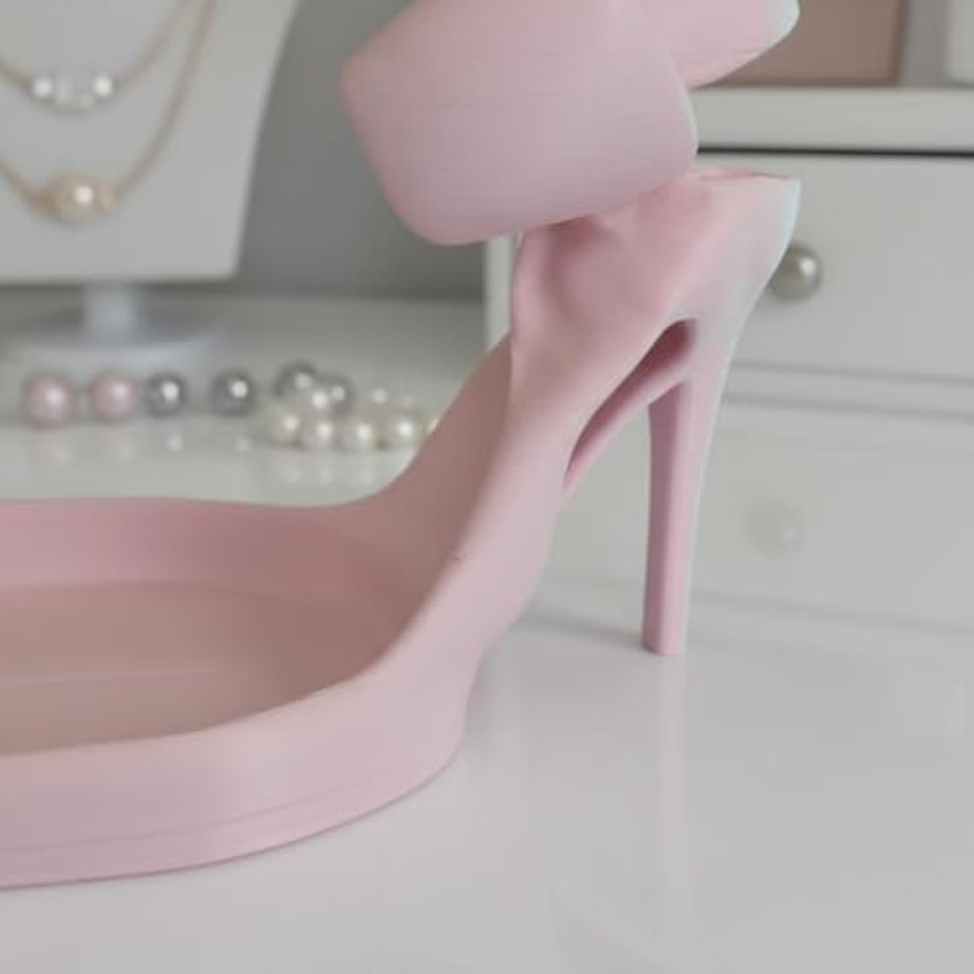 3D Printed High Heel Jewelry Tray Decorative Display