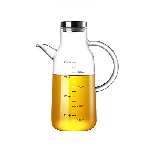 Récipient de stockage de liquide en verre pour assaisonnement et vinaigre