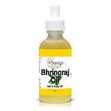 Savage Organics Bhringraj Oil - 100% Natural Bhringraj Hair Oil for Strong & Healthy Hair – Conditio