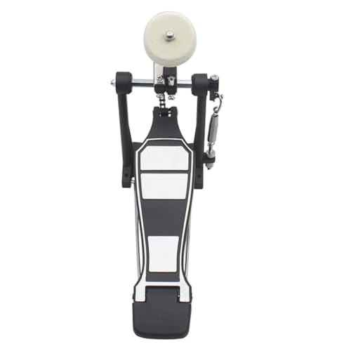 Abaodam 2 piezas pedal simple para bombo de batería miniatura 2