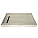 Tile Redi USA RT4872L-PVC-OB Redi Trench Shower Pan, 48" x 72", Oil Rubbed Bronze