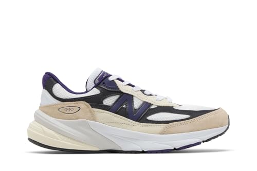 New Balance �����Y �č��� 990v6�X�j�[�J�[, �u���b�N, 24.5