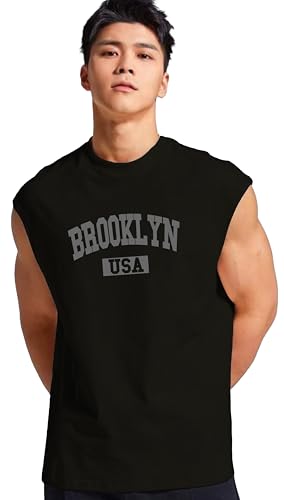 JUARI BE A GENTLEMAN Men's Sleeveless Tank Top Premium Cotton Blend Muscle Fit Gym Vest | Casual Summer Shirt | Breathable & Lightweight Fitness Wear for Gym, Running & Daily Use