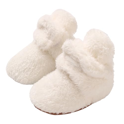 TMEOG Krabbelschuhe Baby Winterschuh Outdoor Fleece Boots...