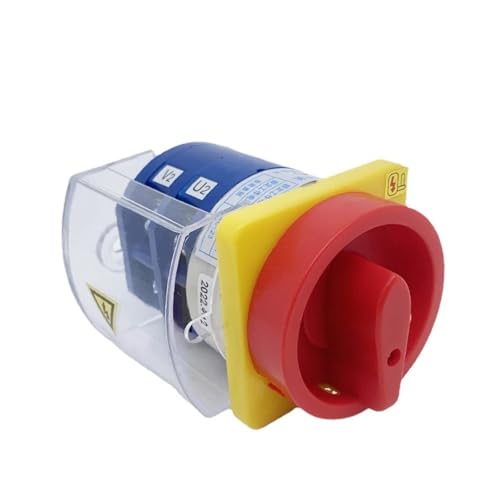 Interrupteur à came rotatif 40A pour coupure de courant moteur avec boîtier de sécurité cadenassable