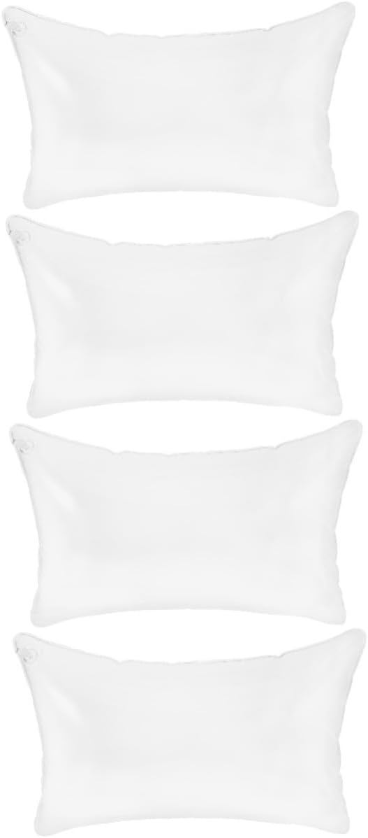 4pcs Camping Pillow Insert Inflatable Pillow for Airplane Travel Leg Support Outdoor Cushion