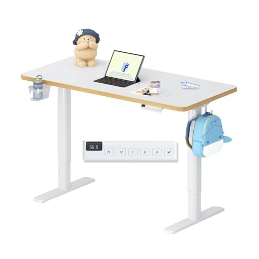 Elektrisch höhenverstellbarer Kinderschreibtisch