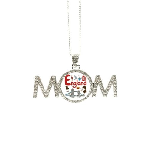 Collier Angleterre et monument national, bijou d'anniversaire d'exception
