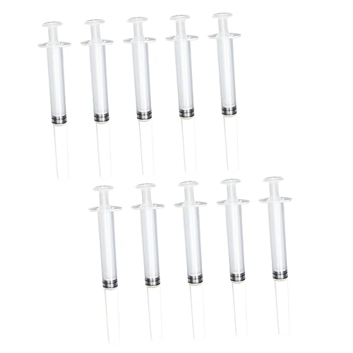 BIUDECO 15Pcs Injection Tools for Adults Dispensers for Nasal and Rectal Use Easy to Operate White with Leak Cover Professional Medication