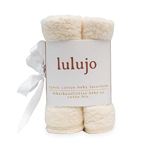 Lulujo Organic Cotton Wash Cloth (Pack of 4)