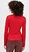Z SUPPLY Women's Holly Pointelle Long Sleeve Top, Festive Red, M