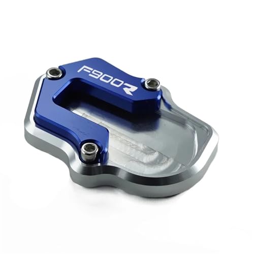 Plaque de support BMW F900R en aluminium CNC anodisé bleu