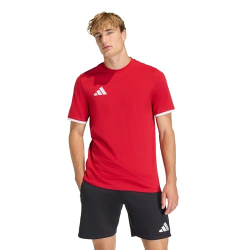 adidas Herren Entrada26 Shirt, Team Power Red 2/White, M Extra Tall – Ansicht 4