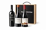 Estuche 3 Vinos D.O. Montsant en Caja de Madera – Sycar, Dido “La Universal” y Octubre – Pack Gourmet Edición Regalo