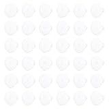 ノーブランド品 300個 イヤークリップパッド 耐久性軽量素材 非貫通イヤリング用イヤーパッド 耳に優しい装着感 ジュエリー作成用補助パーツ