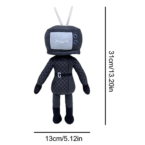 Skibidi Titan Tv Man Plush | Titan Tv Man Toilet Bosses Plushies Toys | banheiro vs mulheres | Bigbo