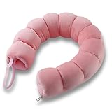 FHSGGP Travel Pillow Airplane Travel Neck Pillow Adjustable Length Kids Travel Pillow Suitable for A