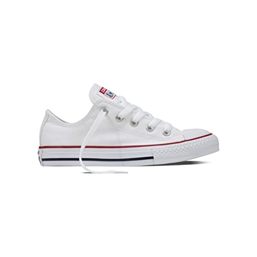 Converse Chuck Taylor All Star, Zapatillas de Lona Infantil, Blanco, 31.5 EU (13 UK)