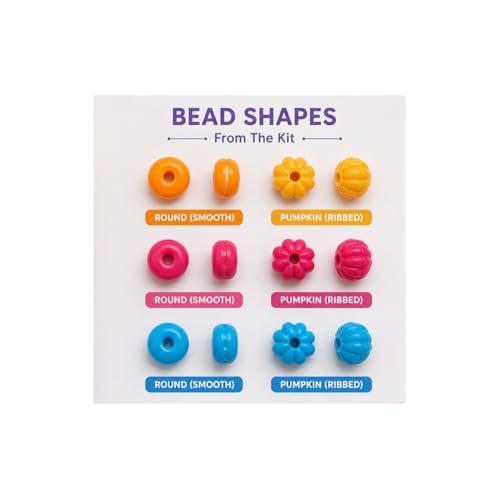 Image of eshoppee 200 gm Plastic Beads for Jewellery Making Kit Art and Crafts Materials for Necklace Bracelet Earring Making DIY Kit (1)
