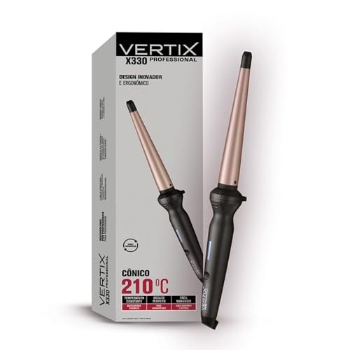 Vertix Modelador de Cabelo Profissional X330 Cônico