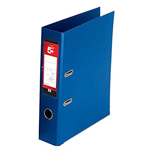 5 Star Lever Arch File PVC Spine 70mm A4 Royal