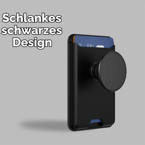 PopSockets: PopWallet für MagSafe - Mit Griff - Inklusive Adapterring für MagSafe - Schlanker… – Ansicht 5