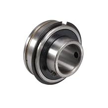 SER210-30 1-7/8" Bore Spherical Insert Bearing, Set Screw Lock, Wide Inner Ring, Standard Duty, 52100 High Carbon Steel