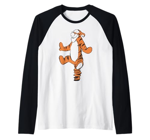 T-shirt Winnie l'Ourson Raglan Tigrou Idéal pour Vos Sorties Weekend