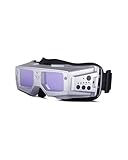 MANUSAGE True Color Welding Goggles Auto Darkening, Welding Mask Auto Darkening with 2 Sensors Shade 5-13, Welding Glasses Auto Darkening Perfect for Wearing a Hat While Doing TIG MIG ARC