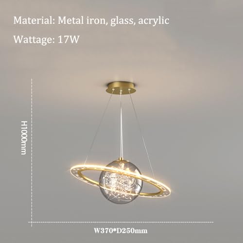 Suspension LED à intensité variable pour éliminer la lumière agressive du salon - 4