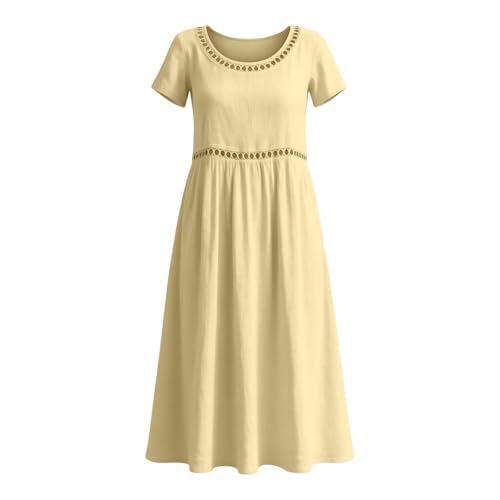 Robe d'été en lin pour les vacances et vos soirées de fête