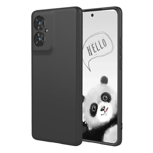 YUEQIAN Case for Motorola Moto G55 5G, Ultra Slim Soft Silky Liquid Silicone Shockproof Cover