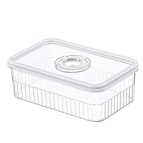MZYFDC Clear Fridge Organizer Food Storage Containers Fresh Vegetable Fruit Baskets Refrigerator Box Kitchen(S)