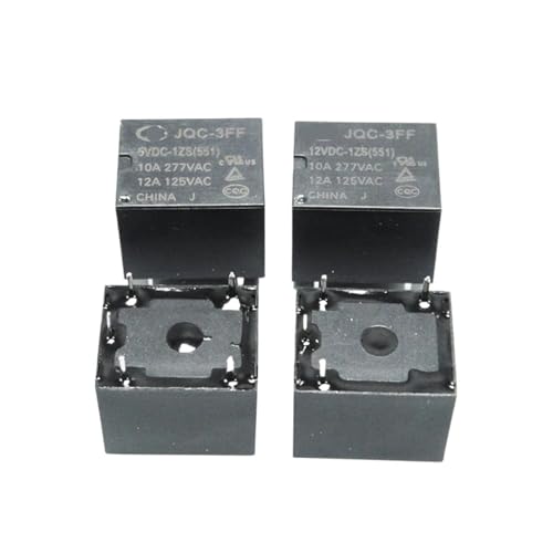 Relais JQC-3FF-012VDC-1HS évite les surchauffes de circuit grâce à sa commutation 12V 10A sûre