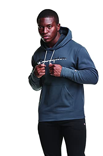 Champion Men's Game Day Graphic Hoodie, Stealth/Multi, X-Large