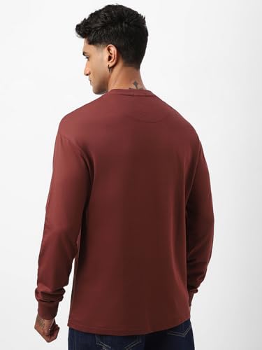 Image of Bewakoof Men's Cotton Graphic Print Oversized Fit T-Shirt