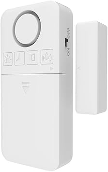 Wireless Motion Sensor Alarm Indoor Motion Detector Alarm for Business Store Home Security, Motion Sensor Door Chime with Buzzer