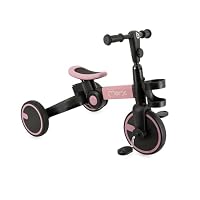 Tricycle 3 En 1 MoMi FILO Pliable – Dès 18 Mois – Guidon & Selle Réglables – Roues EVA – Pour Filles Et Garçons