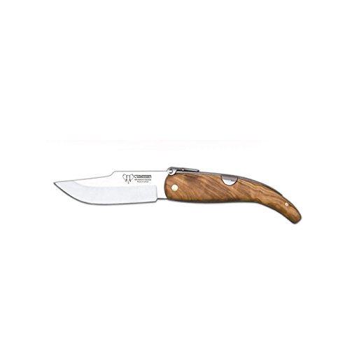 Cudeman Navaja Clasica Albaceteña 380-L Hoja 8 Cm. Acero Mova Mango de Madera de Olivo Cover