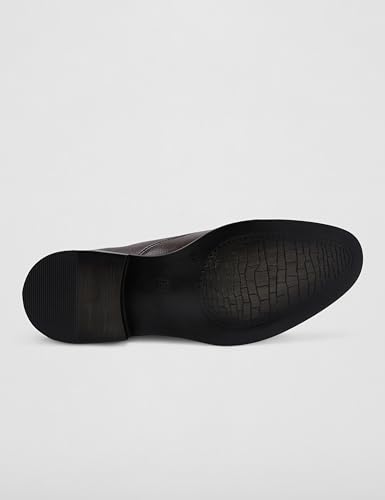 Image of Lee Cooper LC1474E2R Men's Lightweight Leather Shoes | Comfortable, Stylish Slip-On Formal Footwear for Office, Business