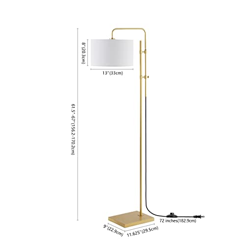 Safavieh Lighting Collection Idra Contemporary Gold 62-Inch Floor Lamp (Led Bulb Included) #TOP4