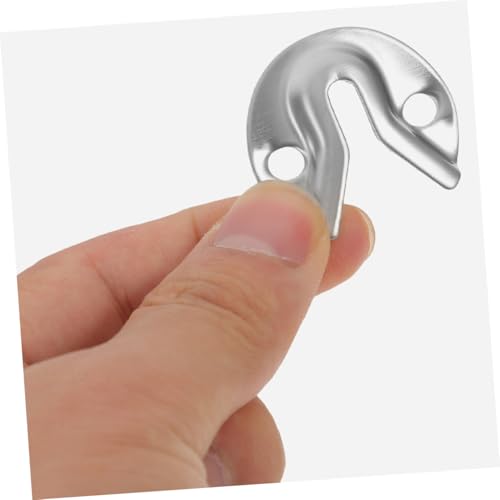 Image of Veemoon 8pcs Heavy Duty Keyhole Bracket Picture Hangers for Wall Mounting Mirrors Artwork and Photo Frames Iron Connecting Hardware for Secure Hanging