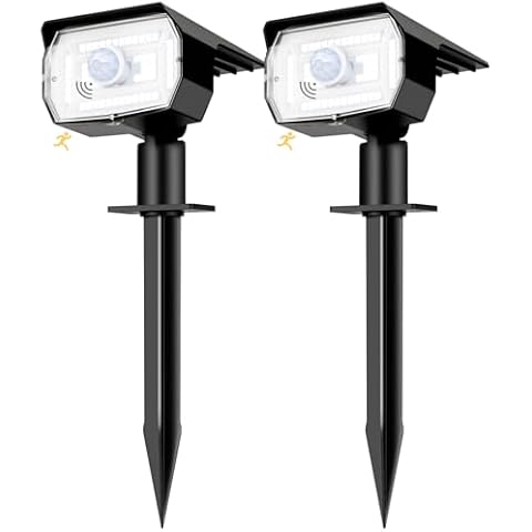 nipify Solar Spot Lights with Motion Sensor Cover