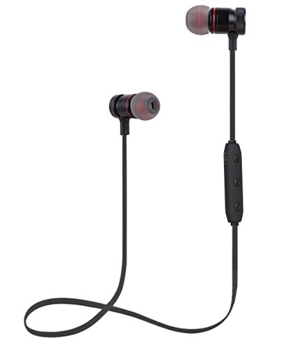 Jave Bluetooth Headphones Wireless Sports Earbuds Sweatproof Headset Magnetic attraction Stereo Earphones