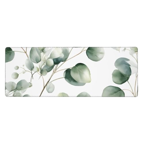 Tapis de souris eucalyptus antidérapant pour protéger le bureau